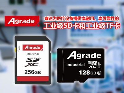 Agrade睿達為醫療設備提供高耐用、高可靠性的工業級SD卡和工業級TF卡